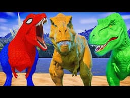 Super Hero FIGHTING Masters Clash in EPIC Battle! Jurassic World Evolution