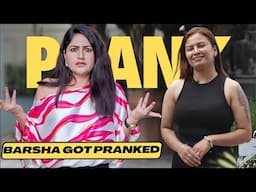 NEPALI PRANK - BARSHA SIWAKOTI GOT PRANKED | SURPRISE BLIND DATE ??