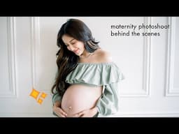 Maternity Photoshoot Behind the Scenes | AllysiuTV