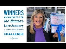 Winners Announced for the Nature's Lace January Junk Journal Challenge