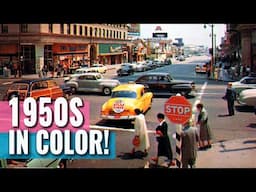 What 50s American Life Was Like In Color: The Highlights!