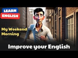 English Practice for Beginners (My Weekend Morning) | English Speaking Practice