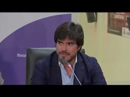 #reportajes  / El ministro de gobierno reaccionó al pronunciamiento de la corte constitucional