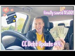 CC Debt Update Ep  4| Job Interview! Paid off $500 today!, New PLAN