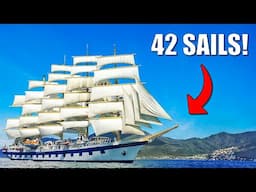 3 Nights On The World's Largest Sailing Ship!