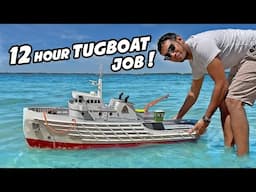 Long Distance RC TUGBOAT voyage!