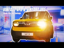 VinFast VF5 and VF3: Affordable mini EVs with huge personality