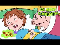 Horrid Henry Starts Pet Sitting 🐒 Horrid Henry Compilation | 80+ MINS | Cartoons for Kids