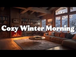 Cozy Winter Morning Lofi Mix ✨ lofi hip hop / chillhop music [work, study, relax]