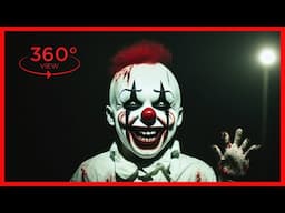 360° Video Horror Terrifier Art the Clown at Kids Camp VR