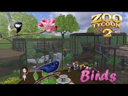 Aviary for Small and Large Birds | Zoo Tycoon 2 Complete Collection Speed Build with Mods