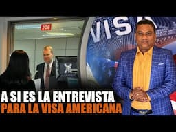 SON LAS PREGUNTAS QUE HACE EL CÓNSUL EN LA ENTREVISTA PARA LA VISA #visaamericana #visaapplication