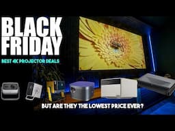 The BEST Black Friday 4K Projector Deals Including Lowest Price Ever Check