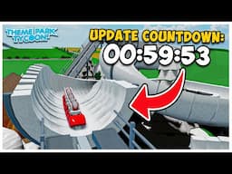 Theme Park Tycoon 2 BOBSLED COASTER UPDATE Countdown! *LIVE*