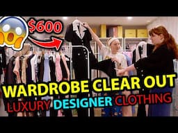 Closet Clean Out (PART 2) HUGE wardrobe declutter for 2023!!!