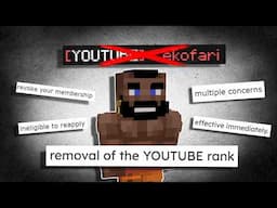 I got banned a third time and lost Youtube Rank…