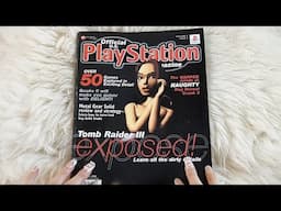 ASMR - 90s Playstation Gaming Magazine pt. 3 🎮  (Fully Whispered, Crinkles, Tapping)