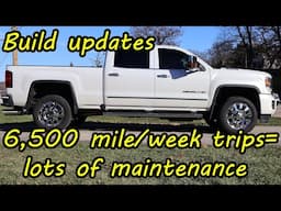 Required work after a 6500-mile road trip in under a week and an update on some rebuilds