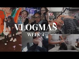 VLOGMAS! WEEK 4 | a new christmas experience, two hair wash days, driving lessons + more