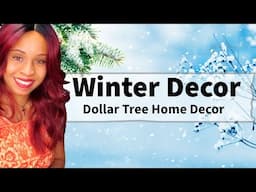 Transform Your Home with These Stunning Dollar Tree DIY Winter Decor Ideas! | Dollar Tree Crafts