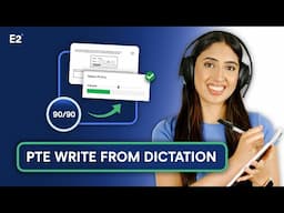 PTE Listening: Write from Dictation | Tips & Strategy for 90/90