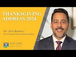 Thanksgiving Address 2024