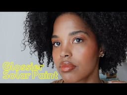 GRWM: Sunkissed Summer Makeup ft Glossier Solar Paint