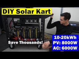 DIY VS Ecoflow Ultra! Save thousands building the Solar Kart