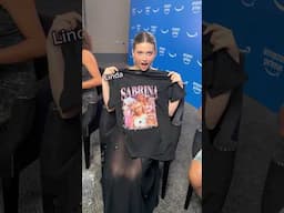 Sua Culpa: Nicole Wallace ganha presente de Sabrina Carpenter e Taylor Swift