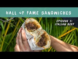 Chef Matt Basile's Pulled Italian Beef Sandwich Recipe | BBQ | Hall of Fame Sandwiches