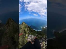 POV: You are hiking on an a tropical island called Madeira in the middle of the Atlantic Ocean #hike