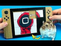 Drawing & Cardboard Puzzle with Guard 🐹 from Squid Game 2