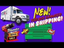 New Matco Box Damged In Shipping. Milwaukee Tools BOGO Deals!