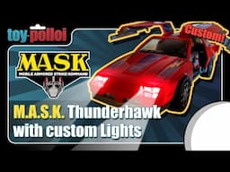 Vintage M.A.S.K. Thunderhawk with custom Lights! - Toy Polloi