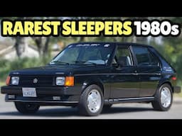 RAREST Sleeper Cars Of The 1980s