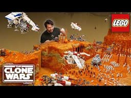 Building Geonosis in 9 minutes! LEGO Star Wars MOC Timelapse