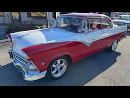 Test Drive 1955 Ford Victoria 2 Door Hardtop $24,900 Maple Motors #2861-1