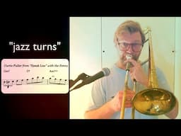 How to do "jazz turns" on the trombone