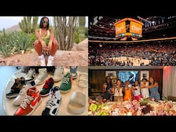 Travel With Me To Arizona | WNBA All Star Weekend, Private Parties, Spa Day and MORE