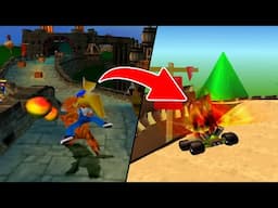 CRASH BANDICOOT 3 LEVELS IN CRASH TEAM RACING!!!