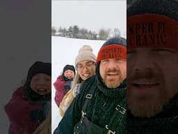 (Family Day) A Day Off For Semper Fi Mechanic #semperfimechanic #mobilemechanic #columbusohio #snow