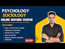 Exclusive online course for Bsc nursing students | Personal Guidance  | Special Notes | Exam help