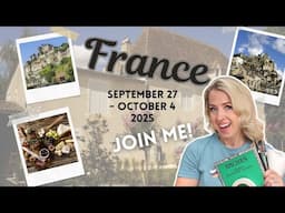 Join Me in FRANCE 2025 for a Watercolor RETREAT!