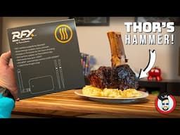 RFX Wireless Thermometer Review & Test with the most Epic Thor's Hammer cook!