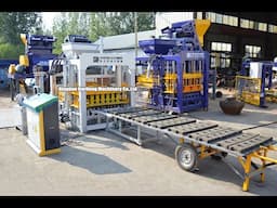 QT5-15 block machine for making paving blocks