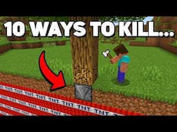 10  Ways to Kill your Friends in Minecraft!