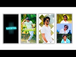 New Trending 1Pic Naa Ventruka Kuda Lyrics Video Editing in Alight Motion Telugu | mahi tech info