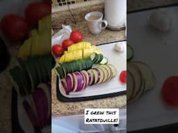 Home Grown Ratatouille!