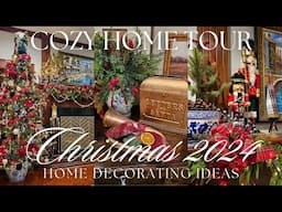 COZY CHRISTMAS HOME TOUR 2024 | Christmas Décor Ideas to Inspire