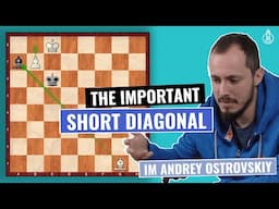 The important short Diagonal in same colored Bishop Endgames | Endgame Strategy